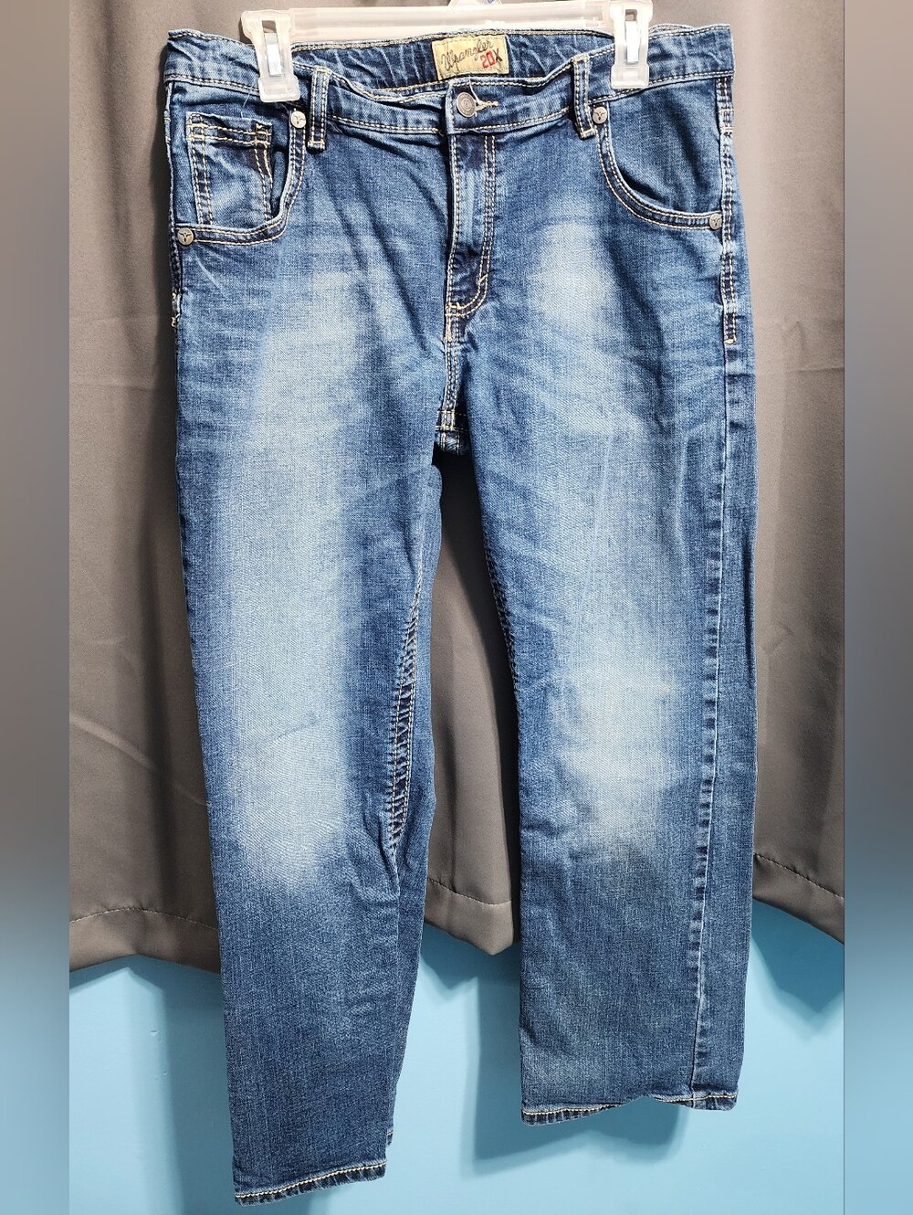 Wrangler 20X Boys Size 18 Husky No. 42 Slim Bootcut Jeans